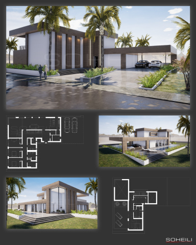 Einfamilienhaus – moderner Entwurf